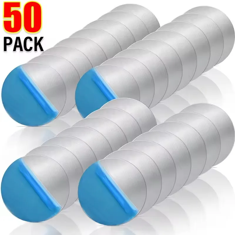 Phone Accessories Useful - 1/50 szt. Ultracienkie metalowe naklejki do