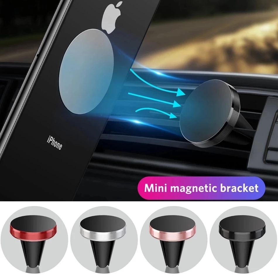 Phone Accessories Useful - Magnetyczny uchwyt samochodowy na telefon, uniwersalny