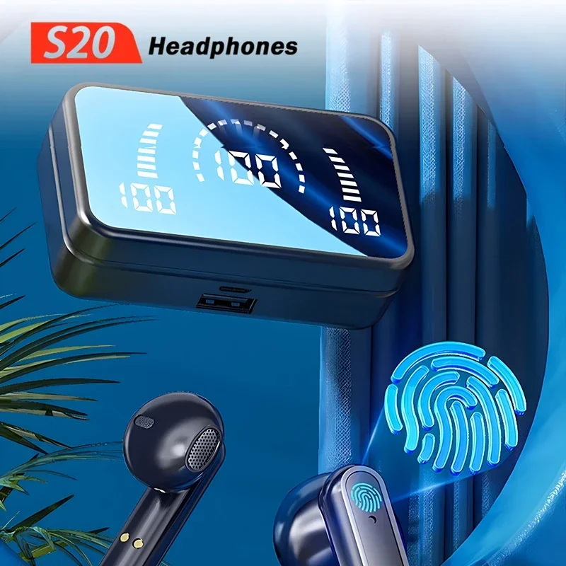 Słuchawki TWS S20 Bezprzewodow – Phone Accessories Amazon recenzja i cena